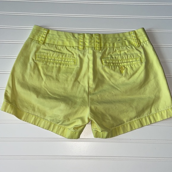 J. Crew Lime Green Chino Shorts Size 4 - Picture 5 of 5